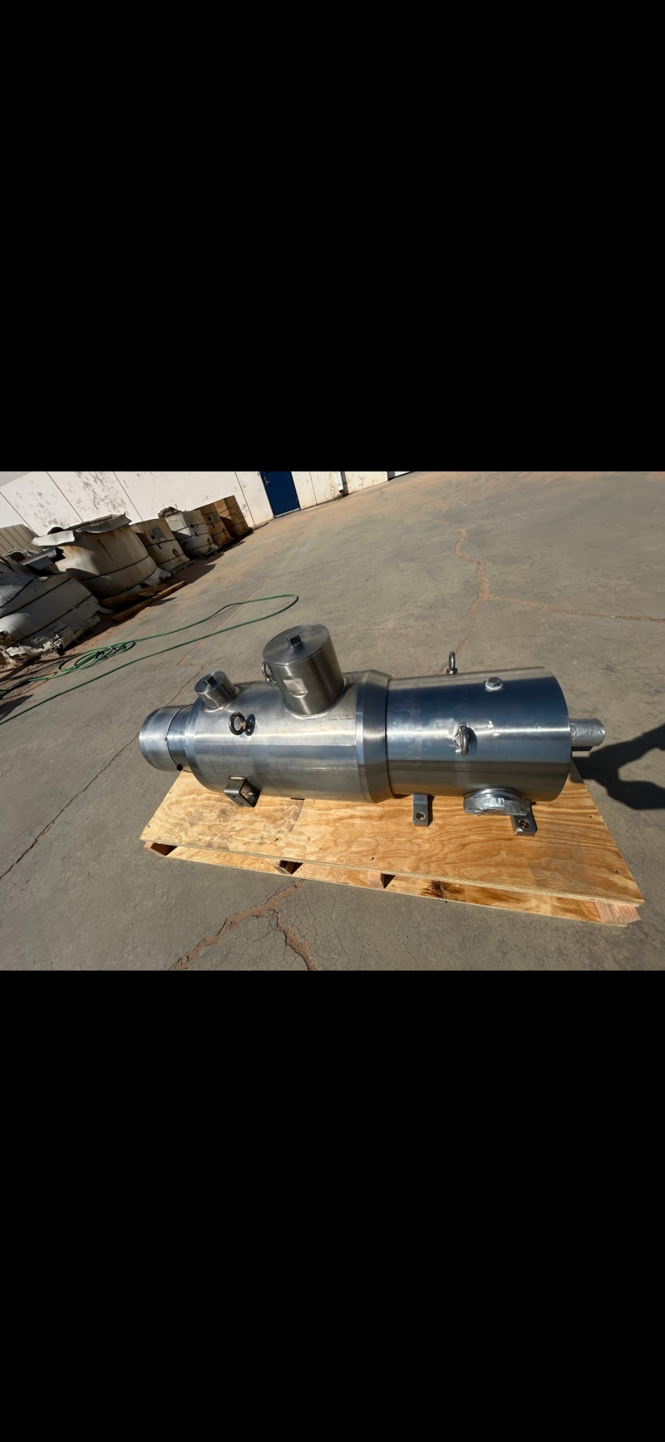 Before dustless blasting — surface restoration project in New Mexico